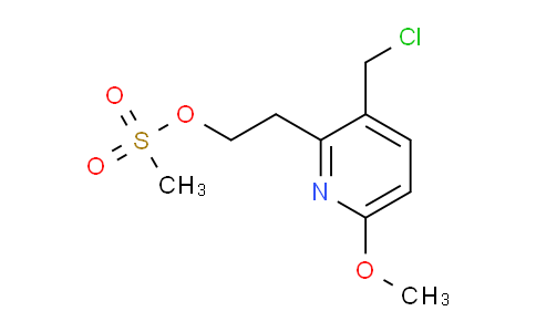 AM245947 | 1003589-87-4 | 2-(3-(Chloromethyl)-6-methoxypyridin-2-yl)ethyl methanesulfonate