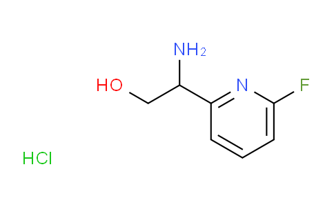 AM245973 | 1973503-47-7 | 2-Amino-2-(6-fluoropyridin-2-yl)ethanol hydrochloride