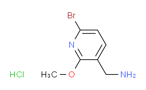(6-Bromo-2-methoxypyridin-3-yl)methanamine hydrochloride
