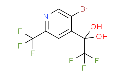 AM246003 | 1448896-44-3 | 1-(5-Bromo-2-(trifluoromethyl)pyridin-4-yl)-2,2,2-trifluoroethane-1,1-diol