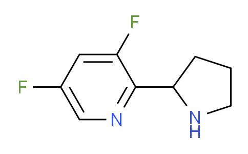 AM246011 | 1270357-02-2 | 3,5-Difluoro-2-(pyrrolidin-2-yl)pyridine