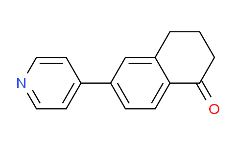 6-(Pyridin-4-yl)-3,4-dihydronaphthalen-1(2H)-one