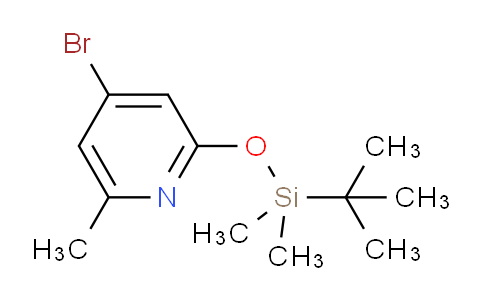 AM246056 | 1169472-52-9 | 4-Bromo-2-((tert-butyldimethylsilyl)oxy)-6-methylpyridine