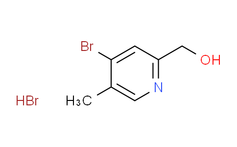 (4-Bromo-5-methylpyridin-2-yl)methanol hydrobromide