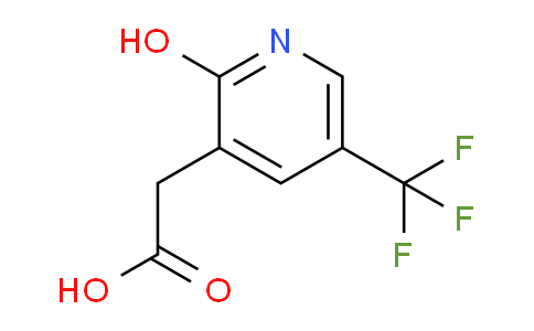 2-Hydroxy-5-(trifluoromethyl)pyridine-3-acetic acid