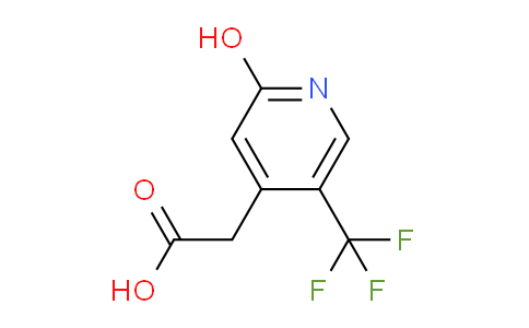 2-Hydroxy-5-(trifluoromethyl)pyridine-4-acetic acid