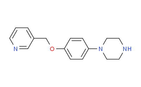 1-(4-(Pyridin-3-ylmethoxy)phenyl)piperazine