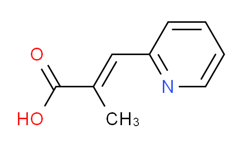 2-Methyl-3-(pyridin-2-yl)acrylic acid
