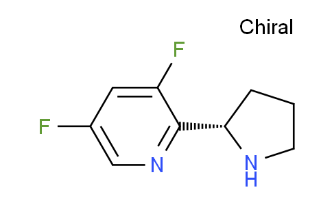 (S)-3,5-Difluoro-2-(pyrrolidin-2-yl)pyridine
