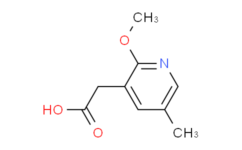 2-Methoxy-5-methylpyridine-3-acetic acid