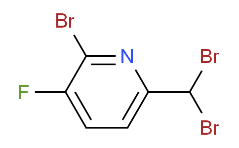 2-Bromo-6-(dibromomethyl)-3-fluoropyridine