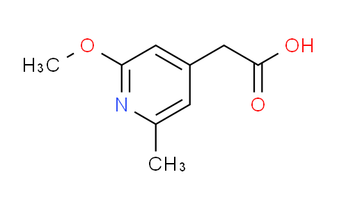 2-Methoxy-6-methylpyridine-4-acetic acid