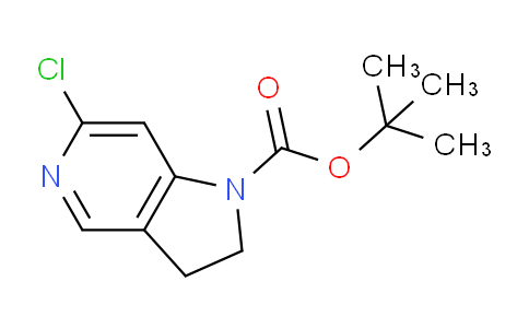 tert-Butyl 6-chloro-2,3-dihydro-1H-pyrrolo[3,2-c]pyridine-1-carboxylate