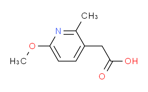 6-Methoxy-2-methylpyridine-3-acetic acid