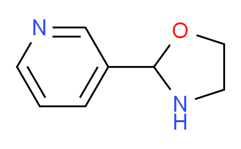 2-(Pyridin-3-yl)oxazolidine