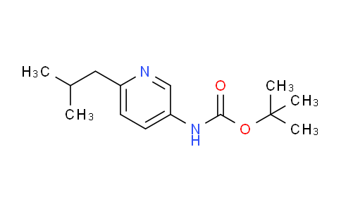 tert-Butyl (6-isobutylpyridin-3-yl)carbamate
