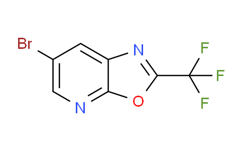 6-Bromo-2-(trifluoromethyl)oxazolo[5,4-b]pyridine