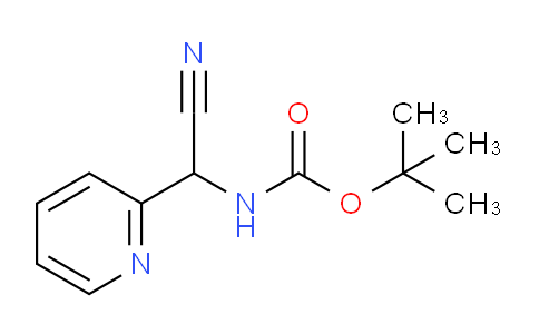 tert-Butyl (cyano(pyridin-2-yl)methyl)carbamate