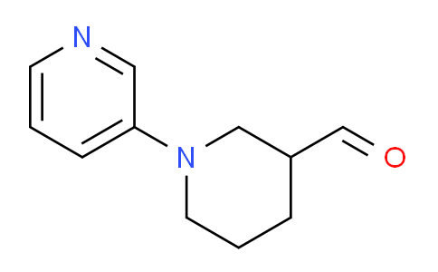 1-(Pyridin-3-yl)piperidine-3-carbaldehyde