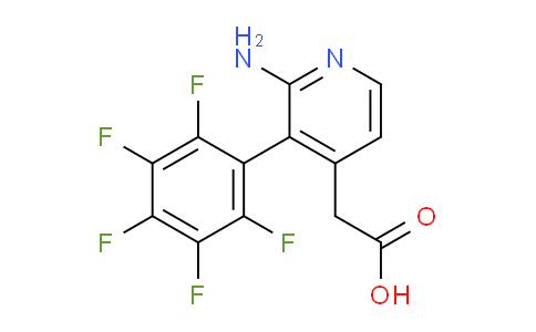 AM24628 | 1259478-47-1 | 2-Amino-3-(perfluorophenyl)pyridine-4-acetic acid