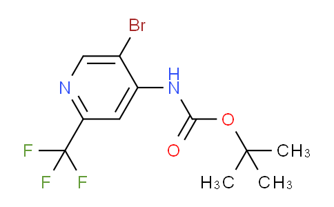 AM246283 | 1823812-94-7 | tert-Butyl (5-bromo-2-(trifluoromethyl)pyridin-4-yl)carbamate
