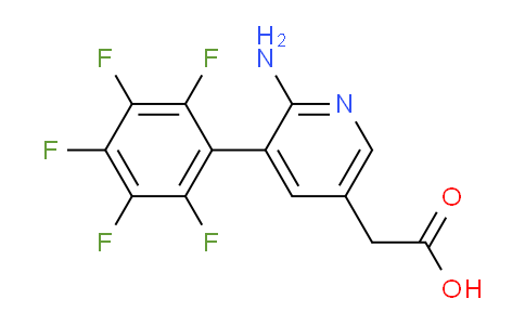 AM24629 | 1259479-41-8 | 2-Amino-3-(perfluorophenyl)pyridine-5-acetic acid