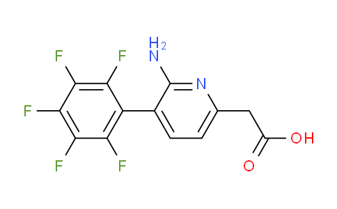 AM24630 | 1259479-12-3 | 2-Amino-3-(perfluorophenyl)pyridine-6-acetic acid