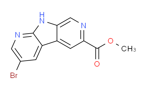 Methyl 3-bromo-9H-pyrrolo[2,3-b:5,4-c']dipyridine-6-carboxylate