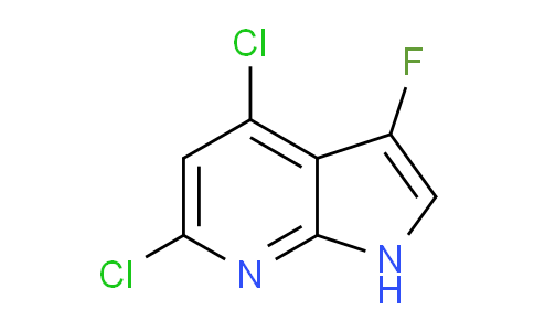 4,6-Dichloro-3-fluoro-1H-pyrrolo[2,3-b]pyridine