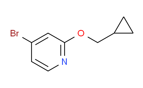 4-Bromo-2-(cyclopropylmethoxy)pyridine