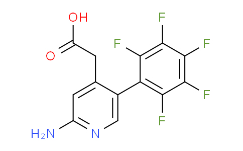 AM24632 | 1259479-75-8 | 2-Amino-5-(perfluorophenyl)pyridine-4-acetic acid