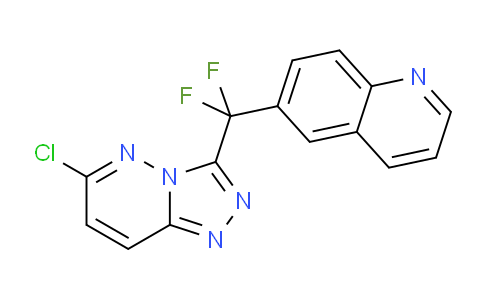 AM246331 | 1151800-43-9 | 6-((6-Chloro-[1,2,4]triazolo[4,3-b]pyridazin-3-yl)difluoromethyl)quinoline