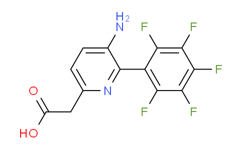 AM24635 | 1259479-42-9 | 3-Amino-2-(perfluorophenyl)pyridine-6-acetic acid