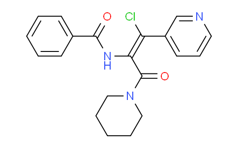 AM246355 | 1800044-86-3 | (Z)-N-(1-Chloro-3-oxo-3-(piperidin-1-yl)-1-(pyridin-3-yl)prop-1-en-2-yl)benzamide