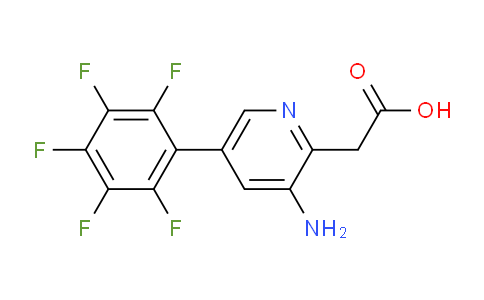 AM24636 | 1259477-63-8 | 3-Amino-5-(perfluorophenyl)pyridine-2-acetic acid