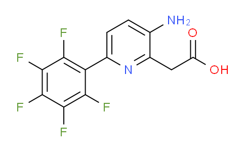AM24637 | 1259480-06-2 | 3-Amino-6-(perfluorophenyl)pyridine-2-acetic acid