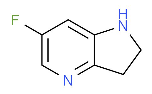 6-Fluoro-2,3-dihydro-1H-pyrrolo[3,2-b]pyridine