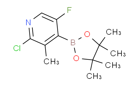 AM246377 | 1310404-93-3 | 2-Chloro-5-fluoro-3-methyl-4-(4,4,5,5-tetramethyl-1,3,2-dioxaborolan-2-yl)pyridine