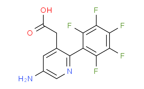 AM24638 | 1259478-20-0 | 5-Amino-2-(perfluorophenyl)pyridine-3-acetic acid
