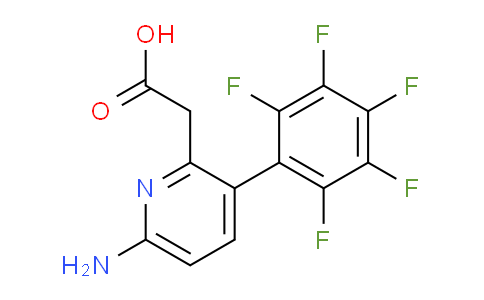 AM24640 | 1259479-43-0 | 6-Amino-3-(perfluorophenyl)pyridine-2-acetic acid