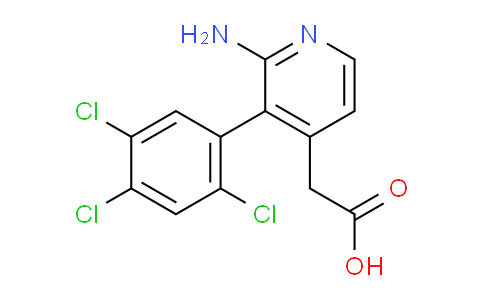 AM24641 | 1261607-03-7 | 2-Amino-3-(2,4,5-trichlorophenyl)pyridine-4-acetic acid