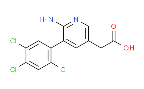 AM24642 | 1261774-20-2 | 2-Amino-3-(2,4,5-trichlorophenyl)pyridine-5-acetic acid