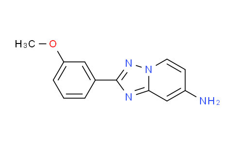 AM246426 | 1380331-76-9 | 2-(3-Methoxyphenyl)-[1,2,4]triazolo[1,5-a]pyridin-7-amine