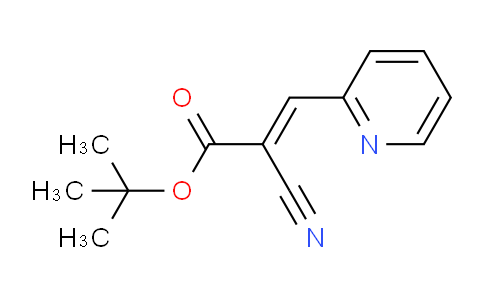 tert-Butyl 2-cyano-3-(pyridin-2-yl)acrylate