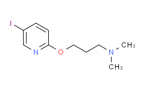 3-((5-Iodopyridin-2-yl)oxy)-N,N-dimethylpropan-1-amine