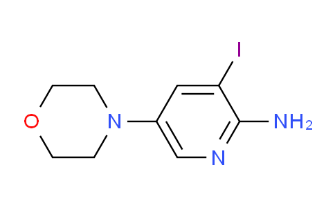 3-Iodo-5-morpholinopyridin-2-amine