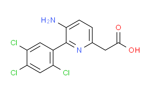 AM24648 | 1261850-22-9 | 3-Amino-2-(2,4,5-trichlorophenyl)pyridine-6-acetic acid