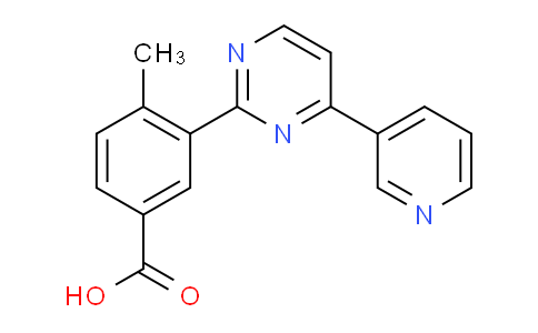 AM246483 | 1637781-39-5 | 4-Methyl-3-(4-(pyridin-3-yl)pyrimidin-2-yl)benzoic acid