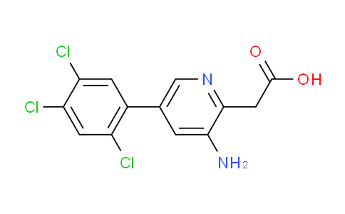 AM24649 | 1261879-32-6 | 3-Amino-5-(2,4,5-trichlorophenyl)pyridine-2-acetic acid