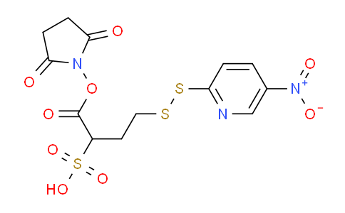 AM246497 | 1193111-37-3 | 1-(2,5-Dioxopyrrolidin-1-yloxy)-4-((5-nitropyridin-2-yl)disulfanyl)-1-oxobutane-2-sulfonic acid